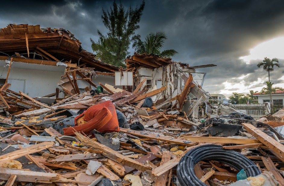 Aftermath of a Hurricane